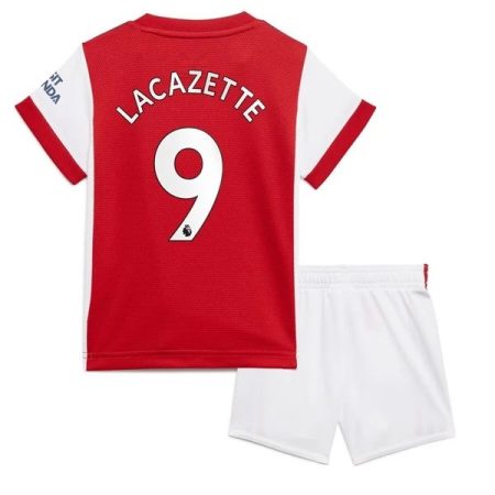 Camisola Arsenal Alexandre Lacazette 9 Criança Equipamento Principal 2021-22